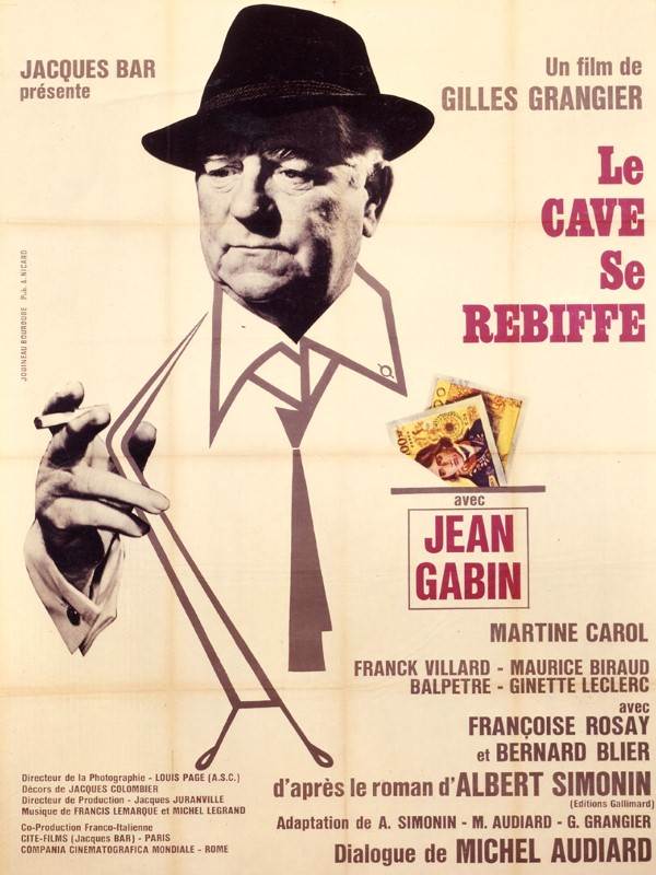 Affiche du film Le cave se rebiffe 18186