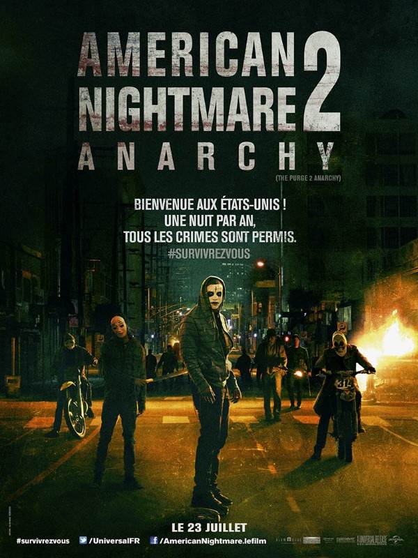 Affiche du film American Nightmare 2 : Anarchy 139094