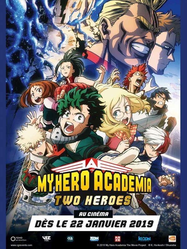 Affiche du film My Hero Academia : Two Heroes 140436