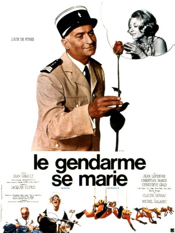 Affiche du film Le gendarme se marie 185684