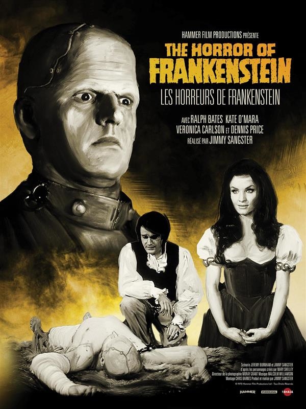 Affiche du film Les Horreurs de Frankenstein 188898