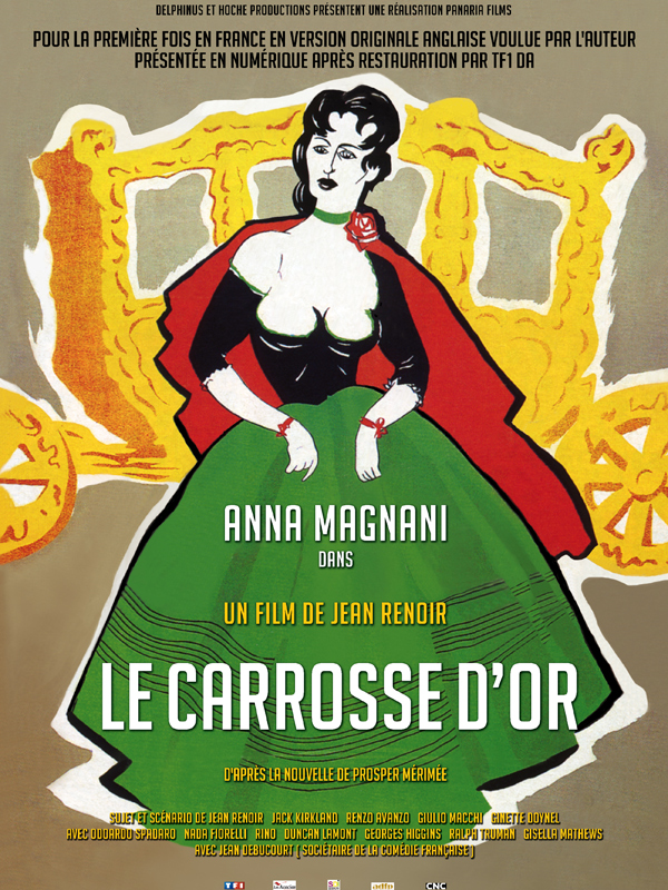 Affiche du film Le Carrosse d'or 9543