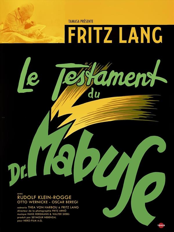Affiche du film Le Testament du docteur Mabuse 8878