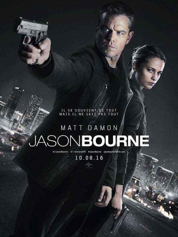 Affiche du film Jason Bourne 11950