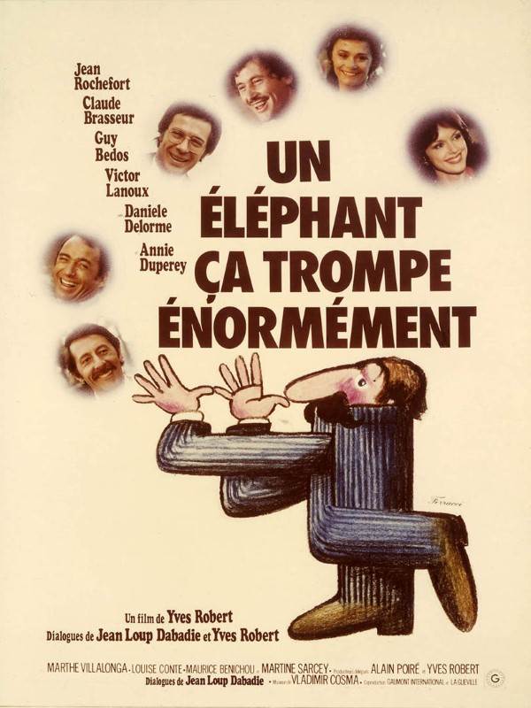 Affiche du film Un éléphant, ça trompe énormément 14274