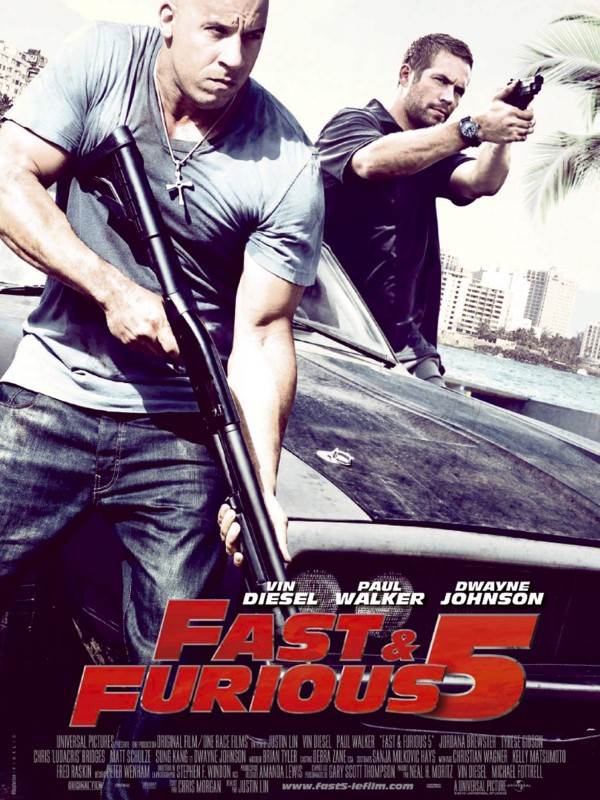 Affiche du film Fast & Furious 5 12761