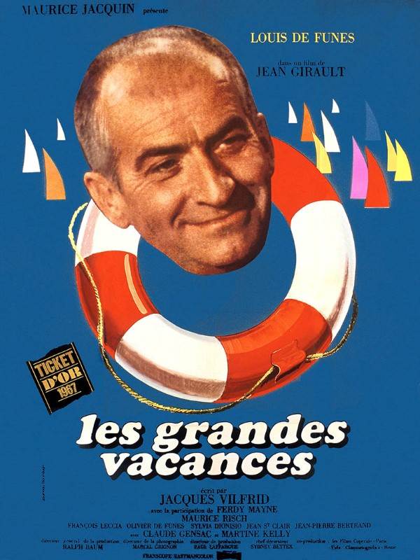 Affiche du film Les Grandes Vacances 9069