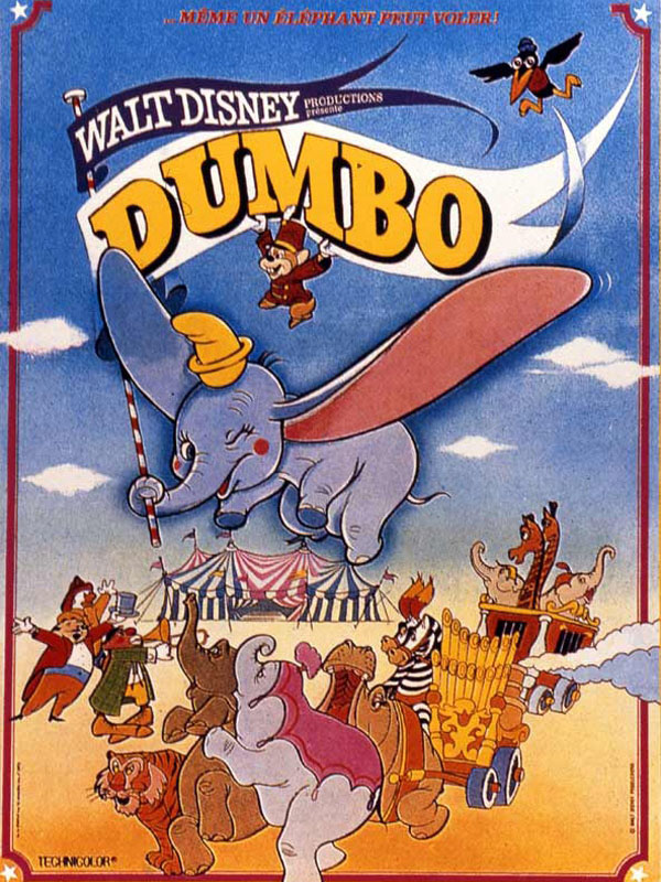 Affiche du film Dumbo, l'éléphant volant 9555