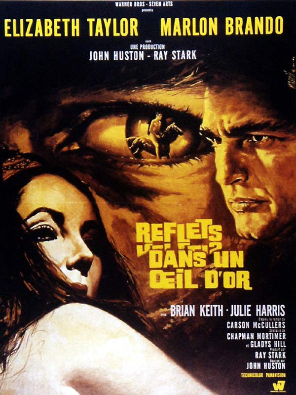 Affiche du film Reflets dans un oeil d'or 9197