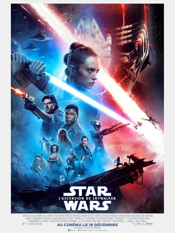 Affiche du film Star Wars Episode IX : l'ascension de Skywalker 174554