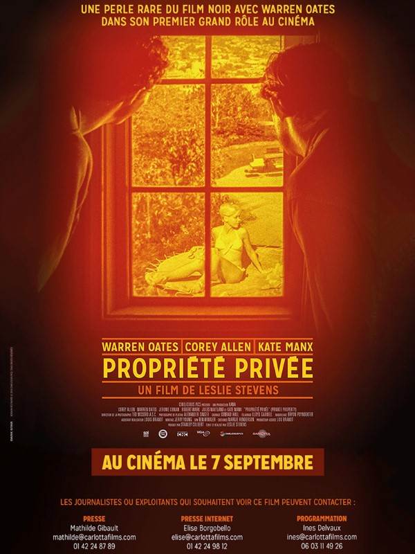 Affiche du film Propriété privée 8691