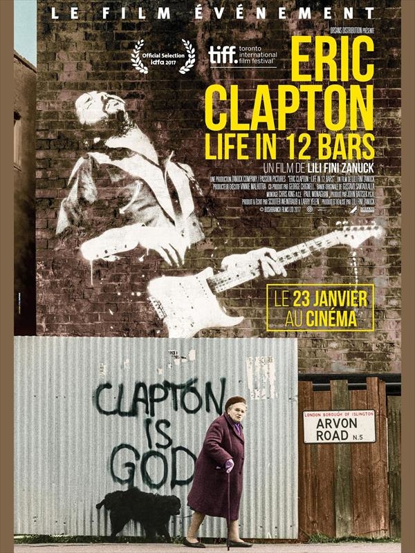 Affiche du film Eric Clapton : life in 12 bars 137780