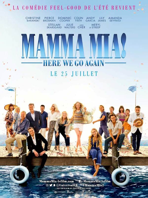 Affiche du film Mamma Mia ! Here We Go Again 135680