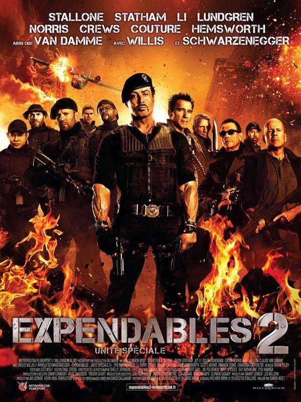 Affiche du film Expendables 2 : unité spéciale 184636