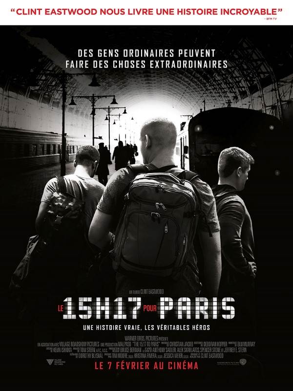 Affiche du film Le 15h17 pour Paris 25364