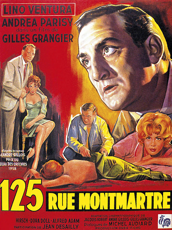 Affiche du film 125, rue Montmartre 156688