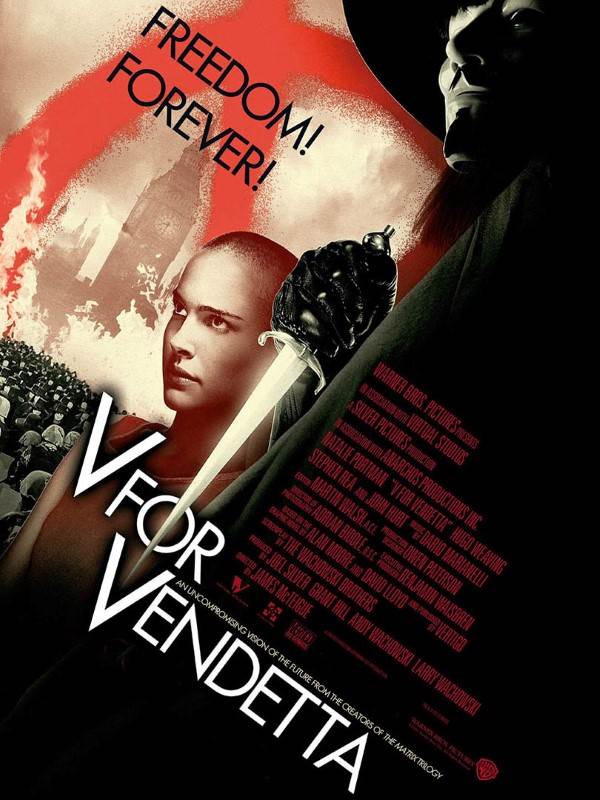 Affiche du film V pour vendetta 398