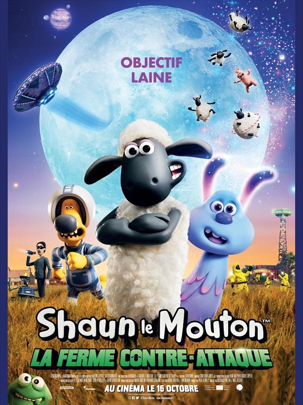 Affiche du film Shaun le mouton, le film : la ferme contre-attaque 164195