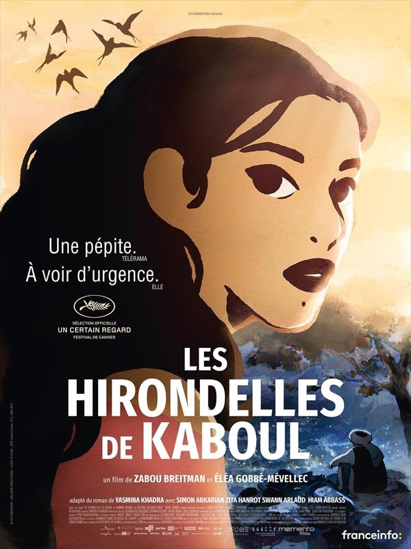Affiche du film Les Hirondelles de Kaboul 155516
