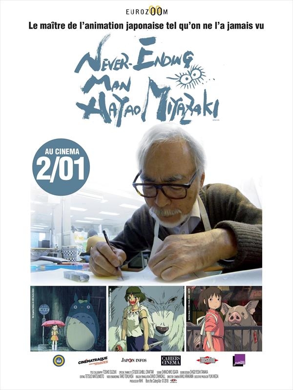 Affiche du film Never-Ending Man : Hayao Miyazaki 140012