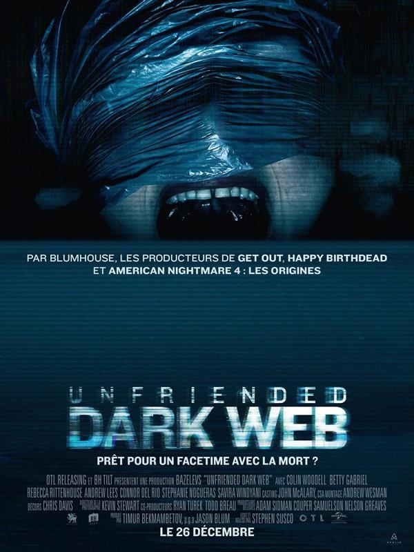 Affiche du film Unfriended : Dark Web 139421