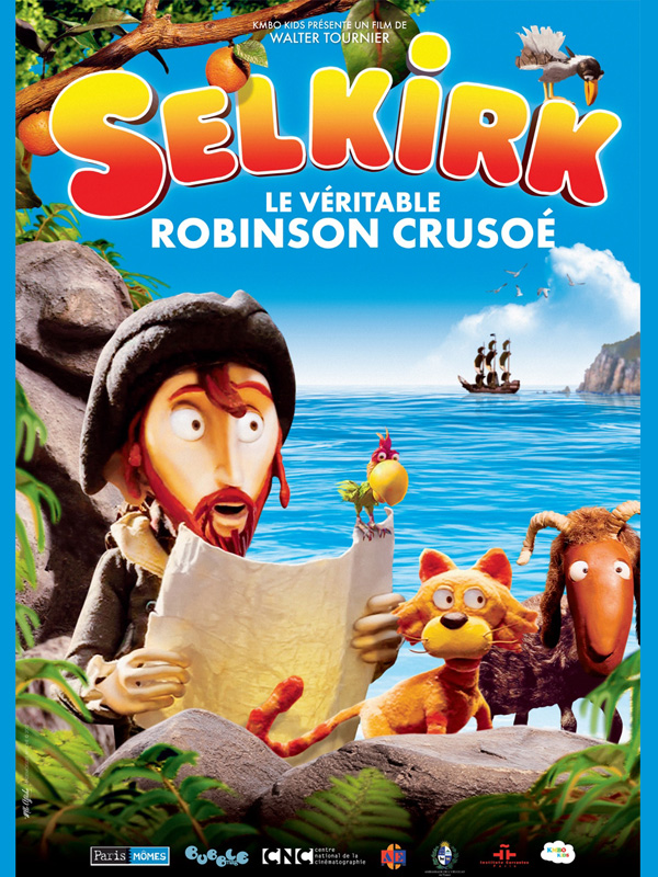 Affiche du film Selkirk, le véritable Robinson Crusoé 488