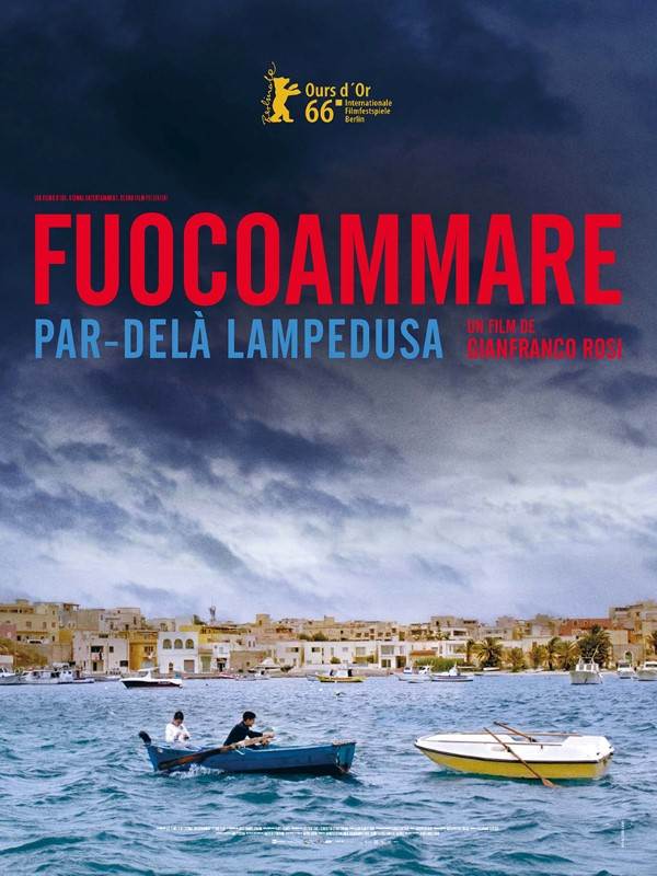 Affiche du film Fuocoammare, par-delà Lampedusa 722