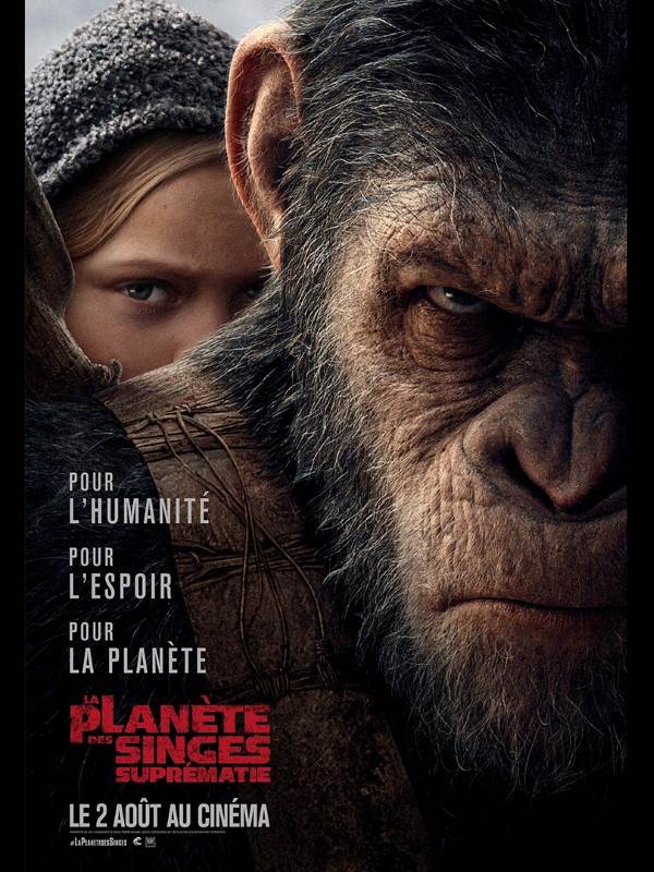 Affiche du film La Planète des singes : suprématie 16060