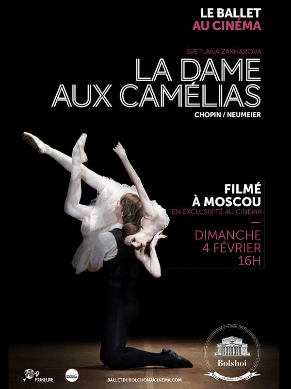 Affiche du film La Dame aux camélias (Ballet du Bolchoï) 25113