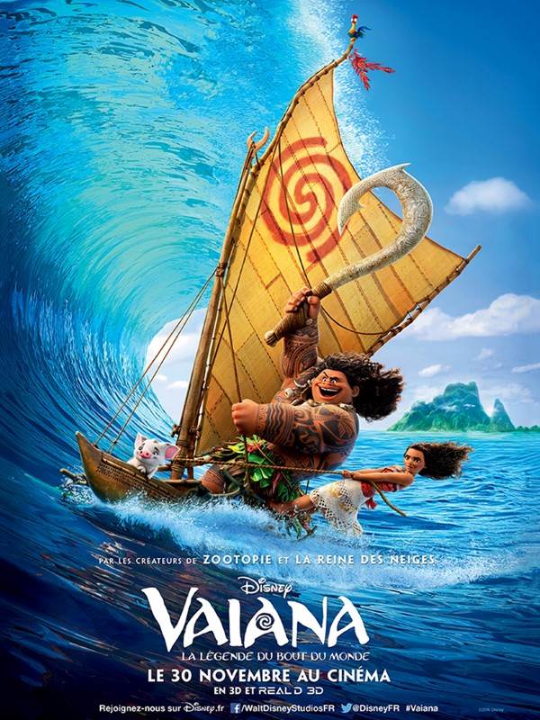 Affiche du film Vaiana, la légende du bout du monde 584
