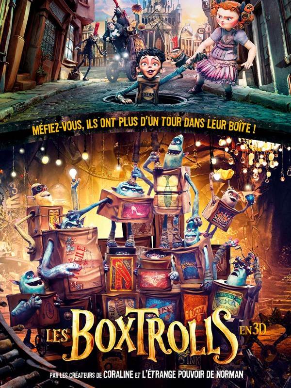 Affiche du film Les Boxtrolls 1663