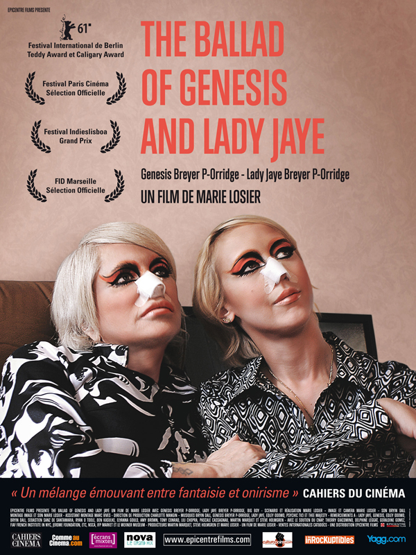 Affiche du film The Ballad of Genesis and Lady Jaye 13024