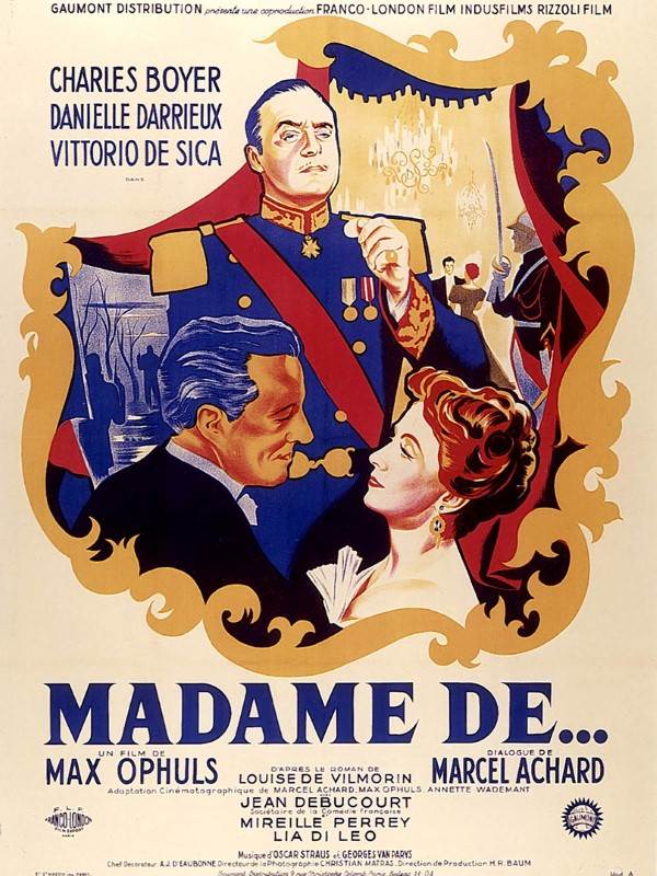 Affiche du film Madame de... 10720