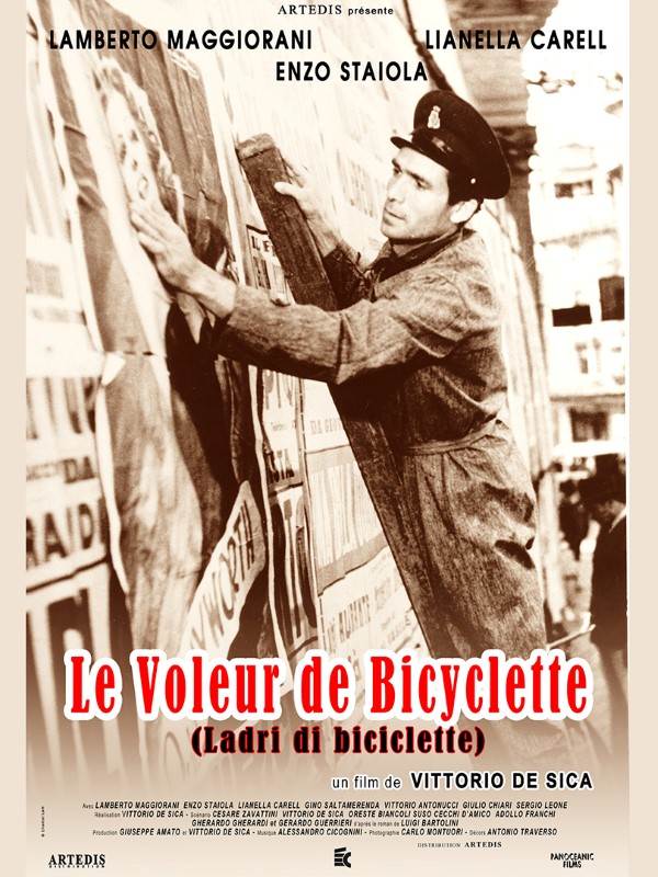Affiche du film Le Voleur de bicyclette 8645