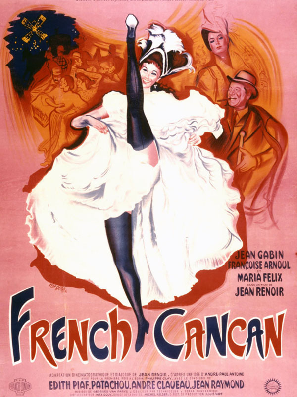 Affiche du film French Cancan 1620