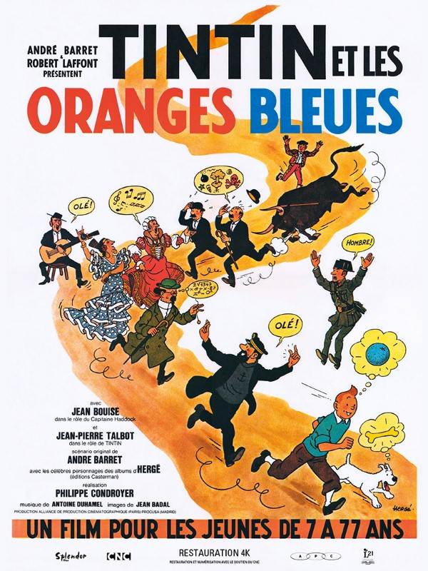 Affiche du film Tintin et les Oranges bleues 17046