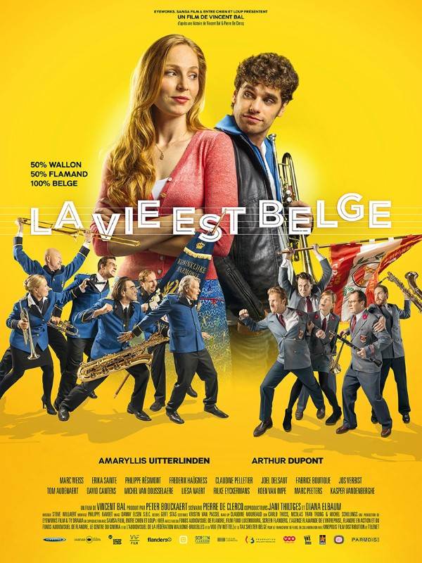 Affiche du film La vie est belge 8972