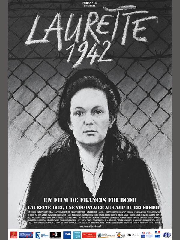 Affiche du film Laurette 1942, une volontaire au camp du Récébédou 752