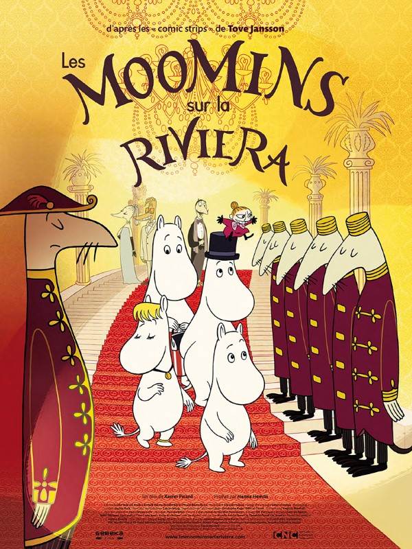 Affiche du film Les Moomins sur la Riviera 11410