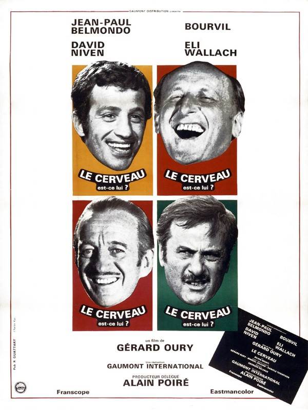 Affiche du film Le Cerveau 8787