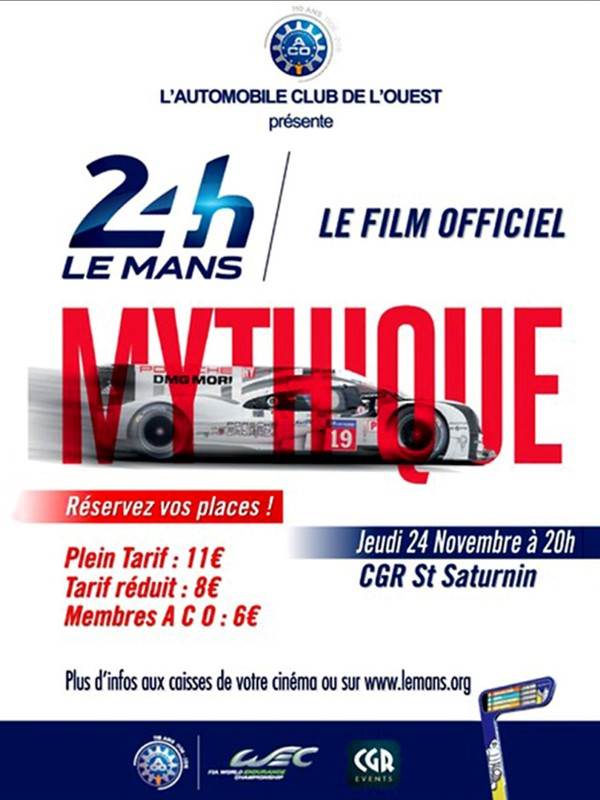 Affiche du film Les 24 Heures du Mans 2322