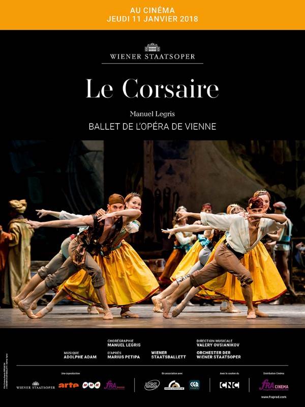 Affiche du film Le Corsaire (Wiener Staatsoper-FRA Cinéma) 24490
