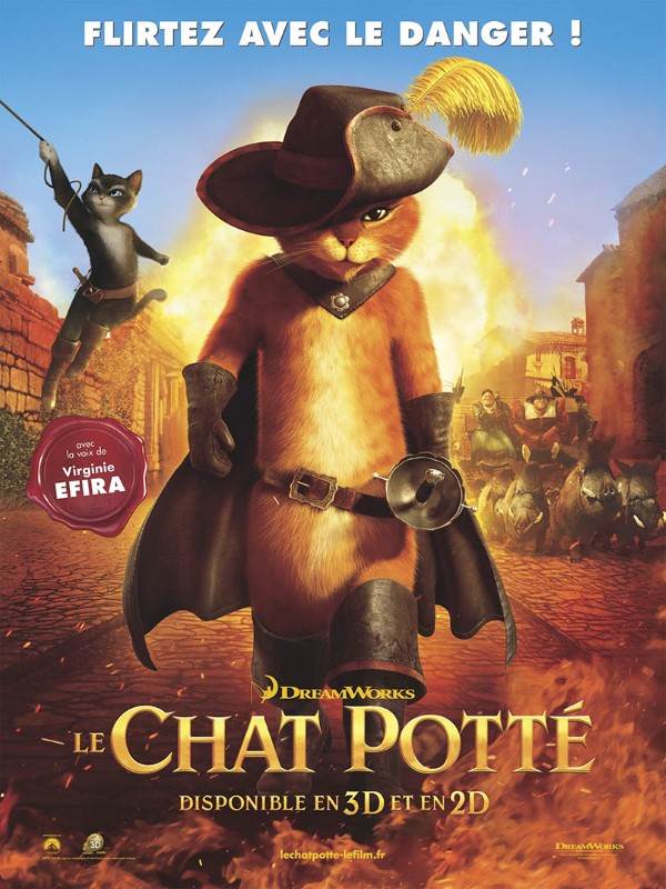 Affiche du film Le Chat potté 159116
