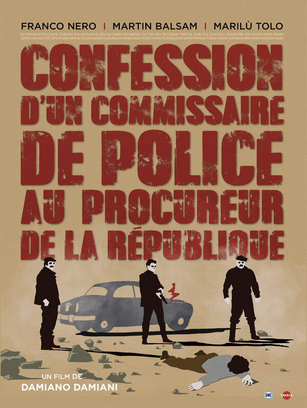 Affiche du film Confession d'un commissaire de police au procureur de la République 150406