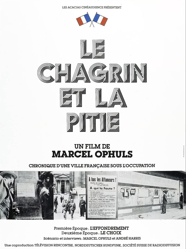 Affiche du film Le Chagrin et la Pitié : chronique d'une ville française sous l'occupation 15201
