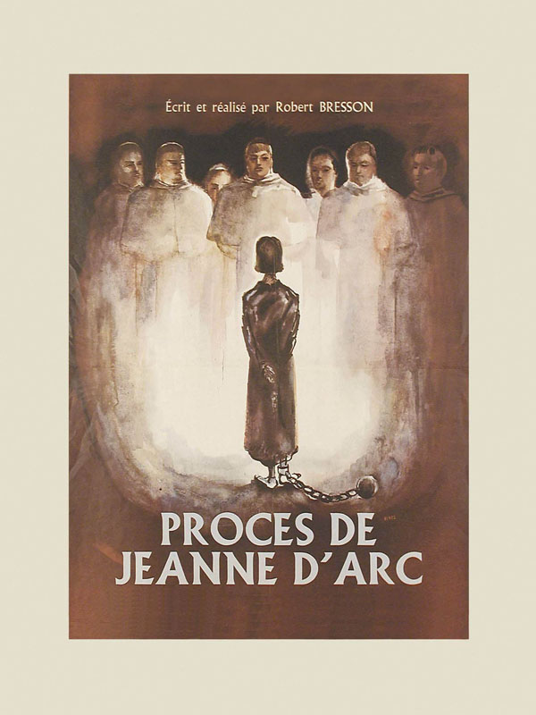 Affiche du film Procès de Jeanne d'Arc 8743
