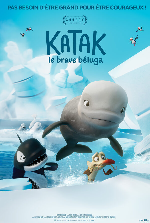 Affiche du film Katak, le brave Béluga 194013