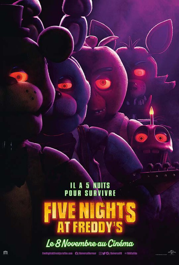 Affiche du film Five Nights at Freddy's 194072
