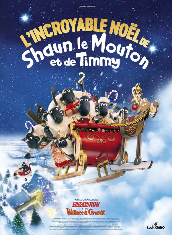 Affiche du film L'incroyable Noël de Shaun Le Mouton et de Timmy 194181