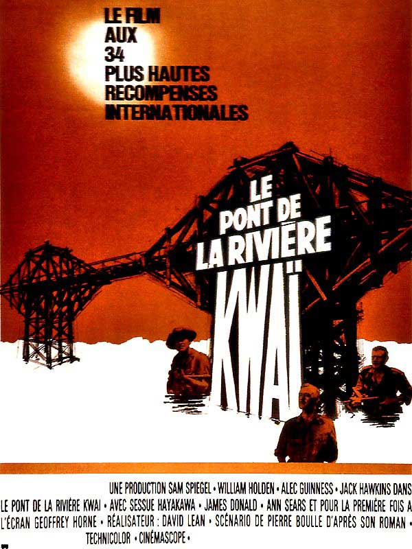 Affiche du film Le Pont de la rivière Kwaï 13545